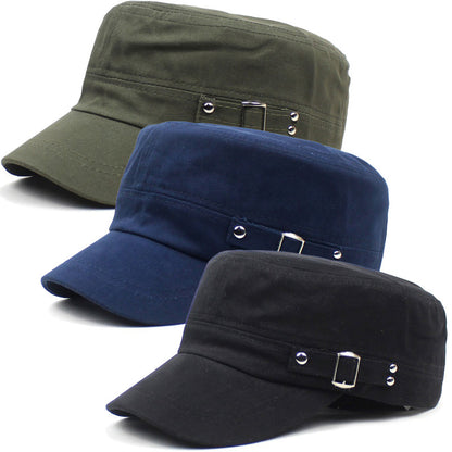 Baseball Caps 3-Pack Unisex Flat Brim Duckbill Hat Set for Men & Women, Lightweight Machine Washable Outdoor Cap for Fishing Camping Hiking Sports Casual Wear, Multiple Style Options