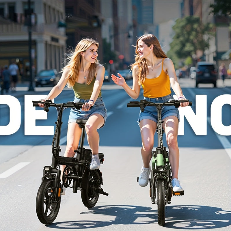 Folding E-Bike 14" – 48V 10AH Removable Battery 350W Motor