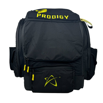 Disc Golf Backpack Black / Yellow Ripstop option