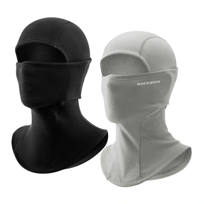 Balaclava Mask Grey / Thick-fleece-Black2 option