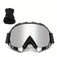 Black frame with Silvery lenses and headband