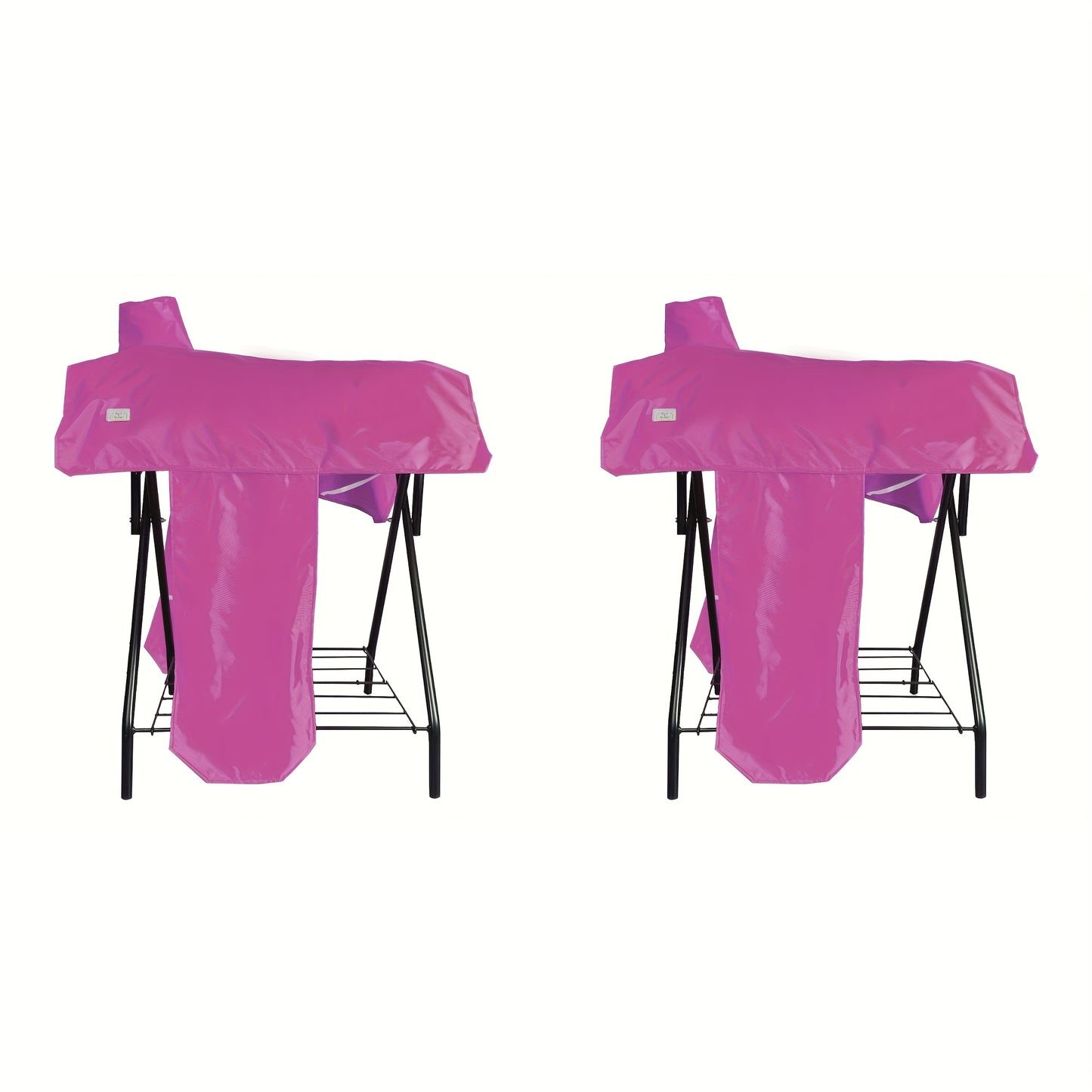 Waterproof Horse Saddle Cover 420D Oxford 6 Elastic Straps