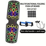 Blue with 2 pull ropes