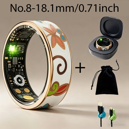 Health Tracking Smart Ring | Pedometer Sleep Calorie iOS Android