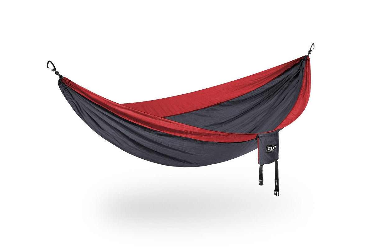 Camping Hammock Charcoal/Red option