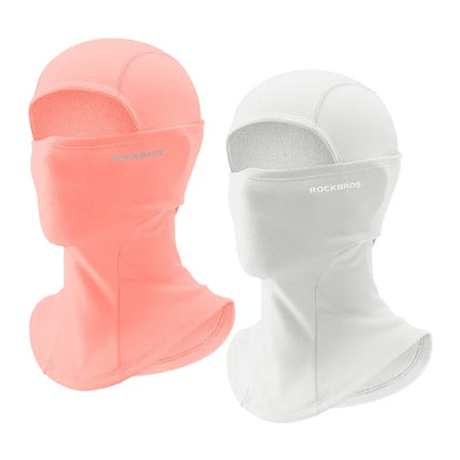 Balaclava Mask White / Pink2 option