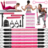 20-180 Pounds Pink With Foam Shaft + Beauty Belt