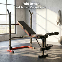 Fold Bench with Leg Developer
