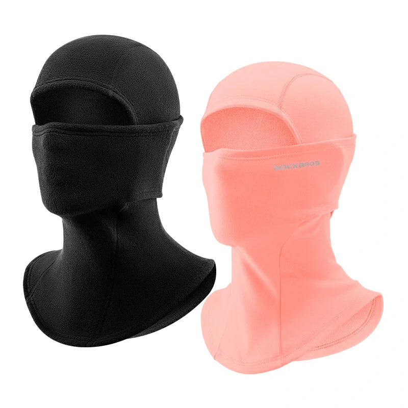 Balaclava Mask Pink / Thick-fleece-Black2 option