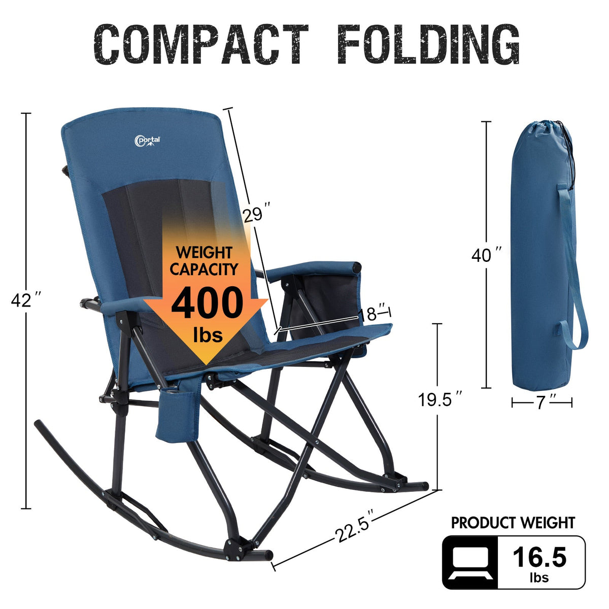 Rocking Camping Chair source view 48