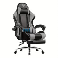 Massage black-gray massage chair with massage function