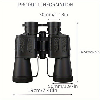 10x50 Binoculars with Phone Adapter – Bird Watching & Travel