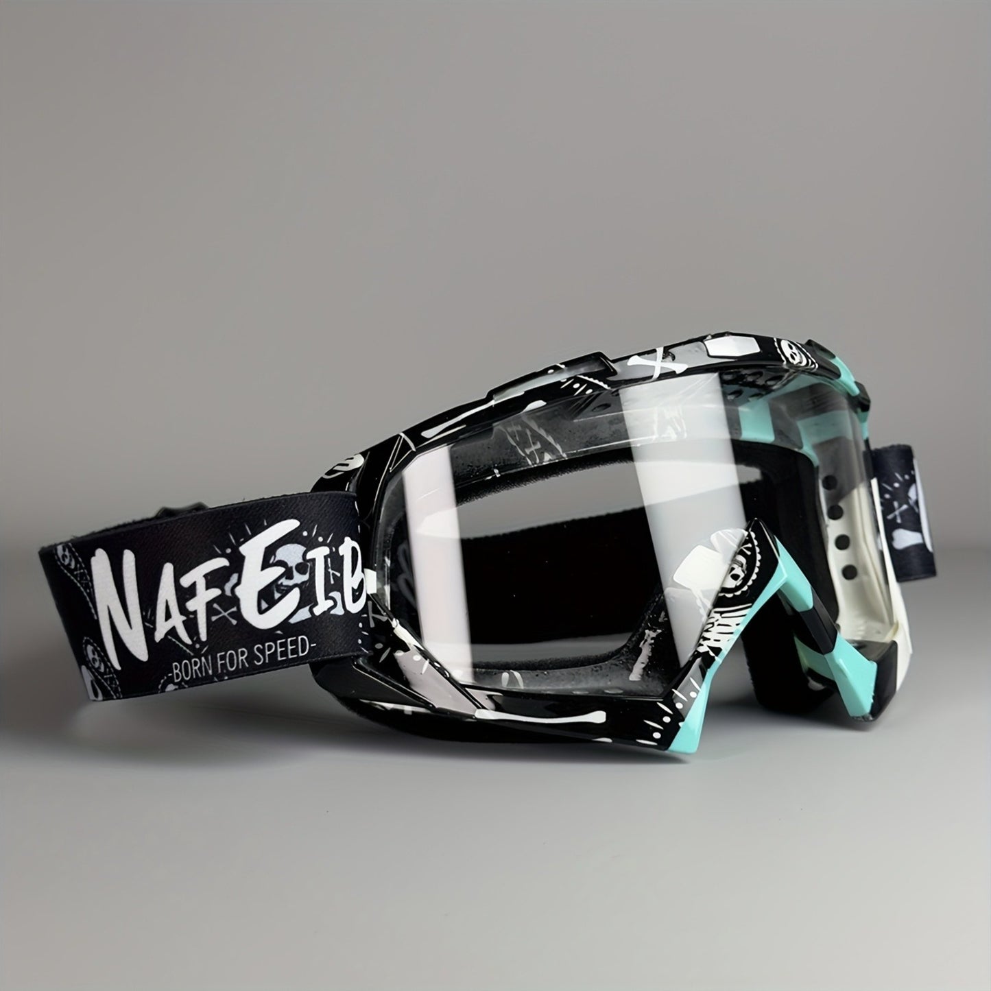 Ski Goggles with Headband – Mirror Coating Polycarbonate Lens, TPU Frame, Adjustable Thick Foam Pad, Anti-Fog Snow Goggles for Adults, 30+ Color Options for Skiing & Snowboarding