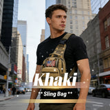 Khaki (with flag)