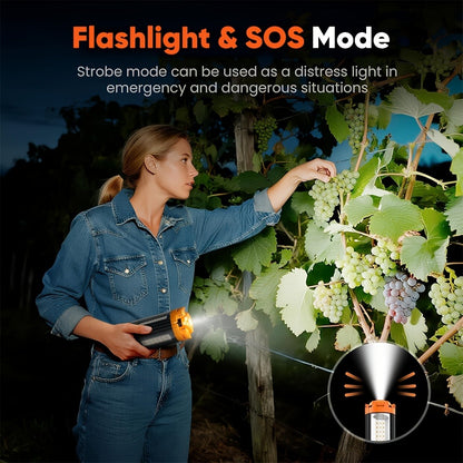 Rechargeable Camping Light with Stand 15000mAh 20000mAh High Capacity LED Tent Lamp - Portable Battery Powered Lantern for Camping Hiking Fishing Power Outages Emergency Outdoor Use