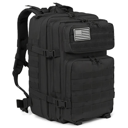 Tactical Backpack 45L – Military Rucksack for Men Women Hiking Camping Emergency 3-Day Bug Out Bag