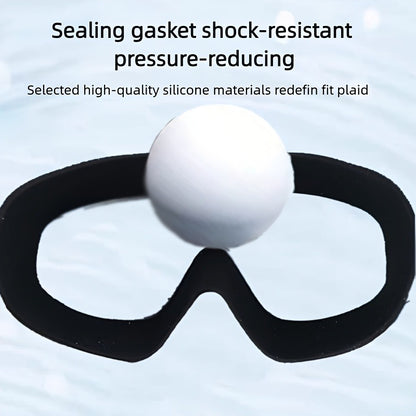 Anti-Fog Swimming Goggles Set – UV Protection, Earplugs & Nose Clip