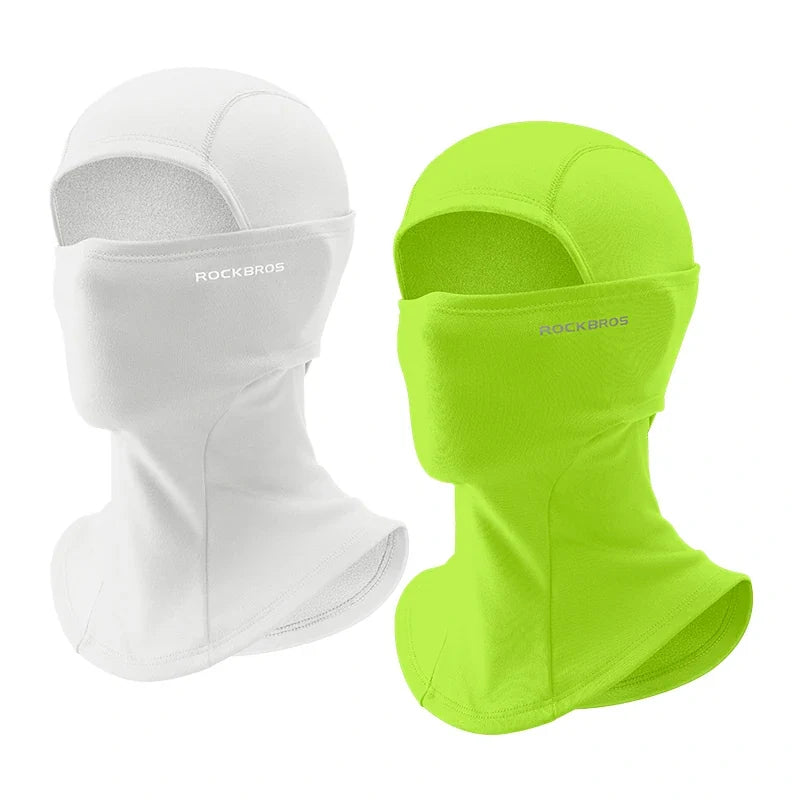 Balaclava Mask Green / White2 option
