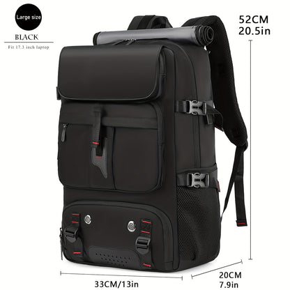 Large Capacity Laptop Backpack with Shoe Compartment & USB Charging Port – Waterproof Soft Shell Daypack for Men & Women, Multi-Functional Travel Rucksack for Business, College & Daily Commute, Multiple Colors Available
