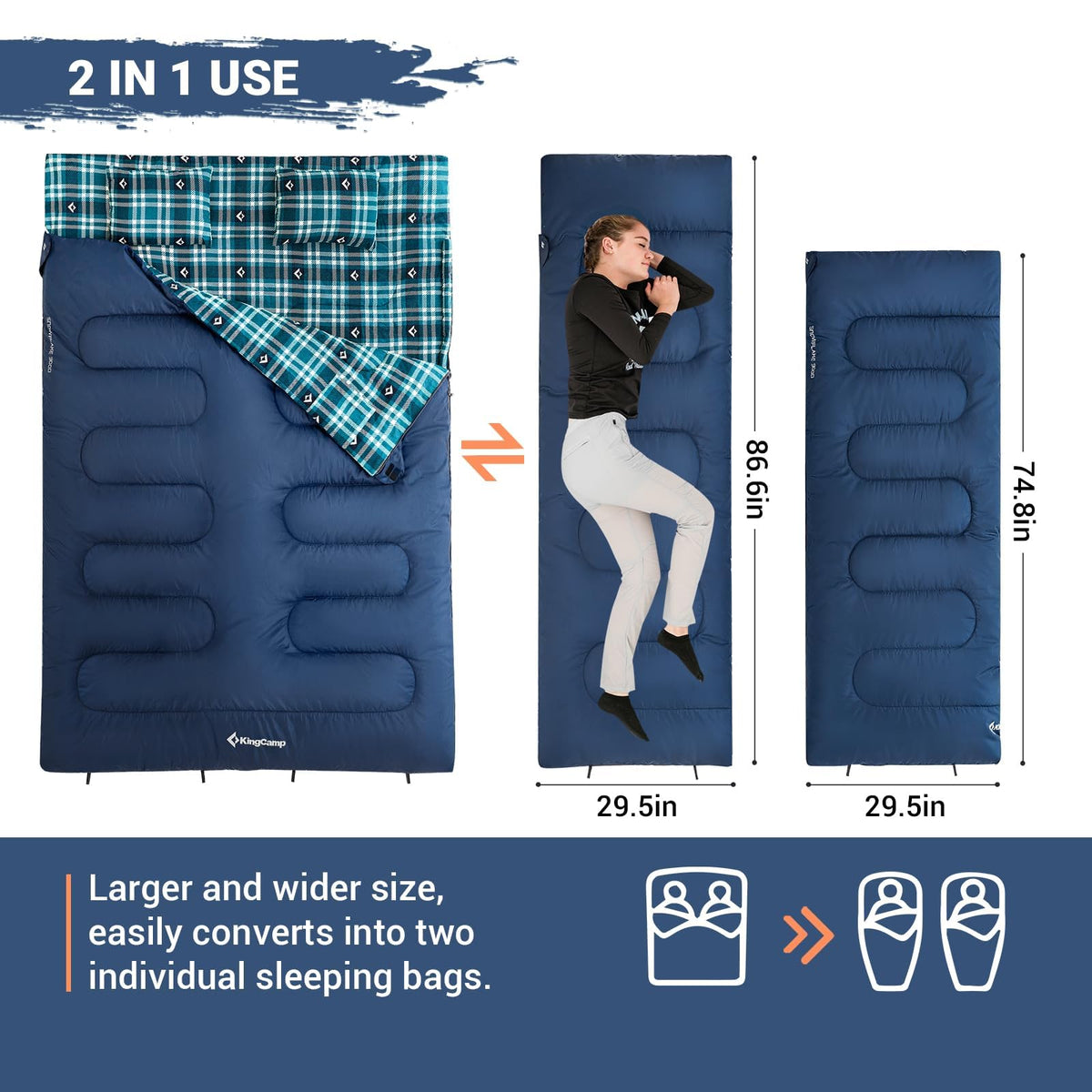 Double Sleeping Bag source view 56