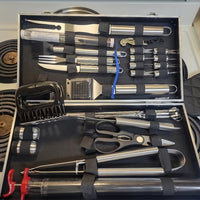 Aluminum Case BBQ Tool Set