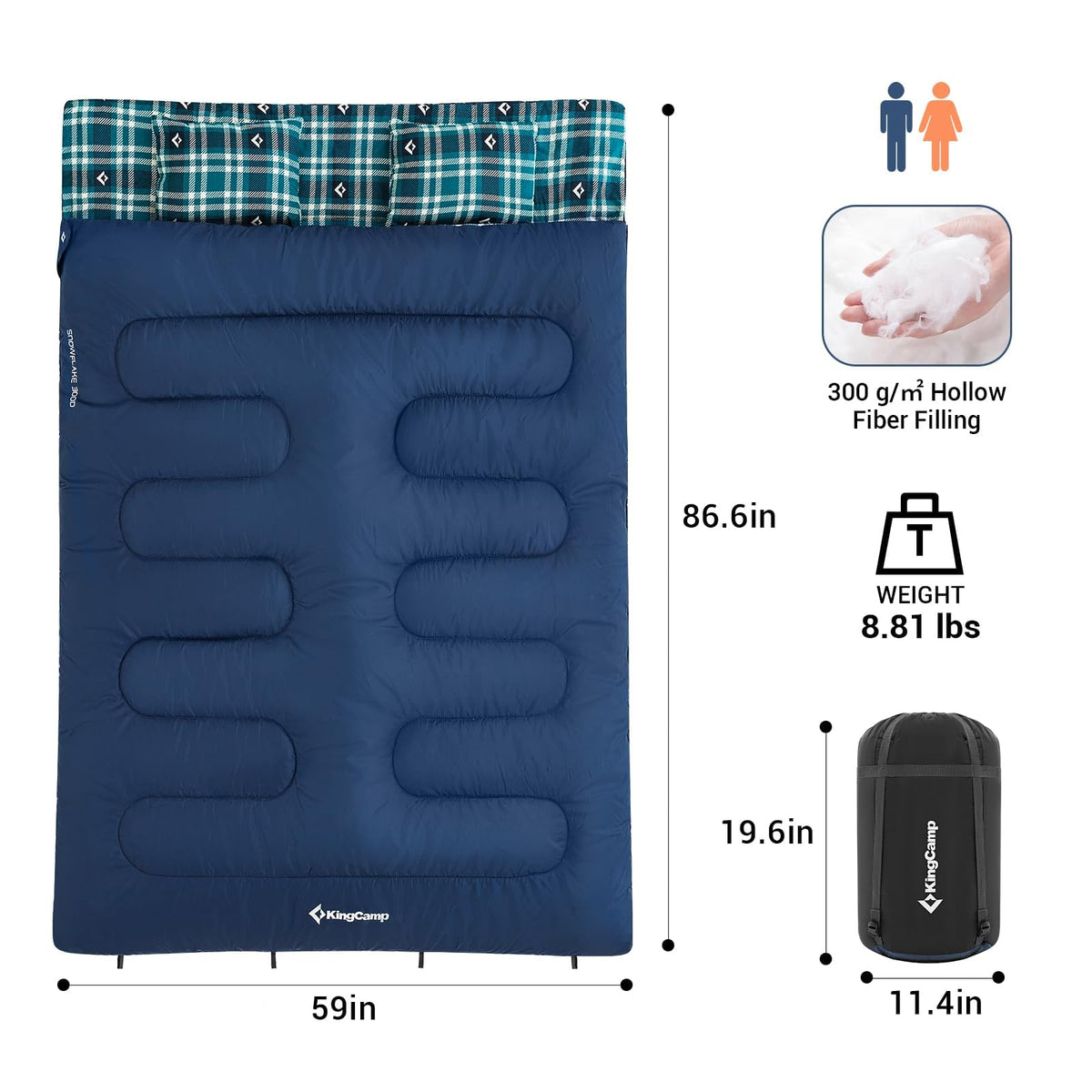 Double Sleeping Bag source view 58