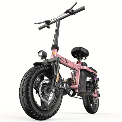 Folding Electric Bike 14" – 500W-740W City Commuter E-Bike