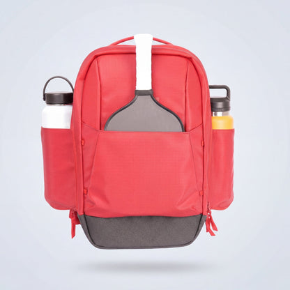 Pickleball Backpack Crimson Red (Red Interior) option