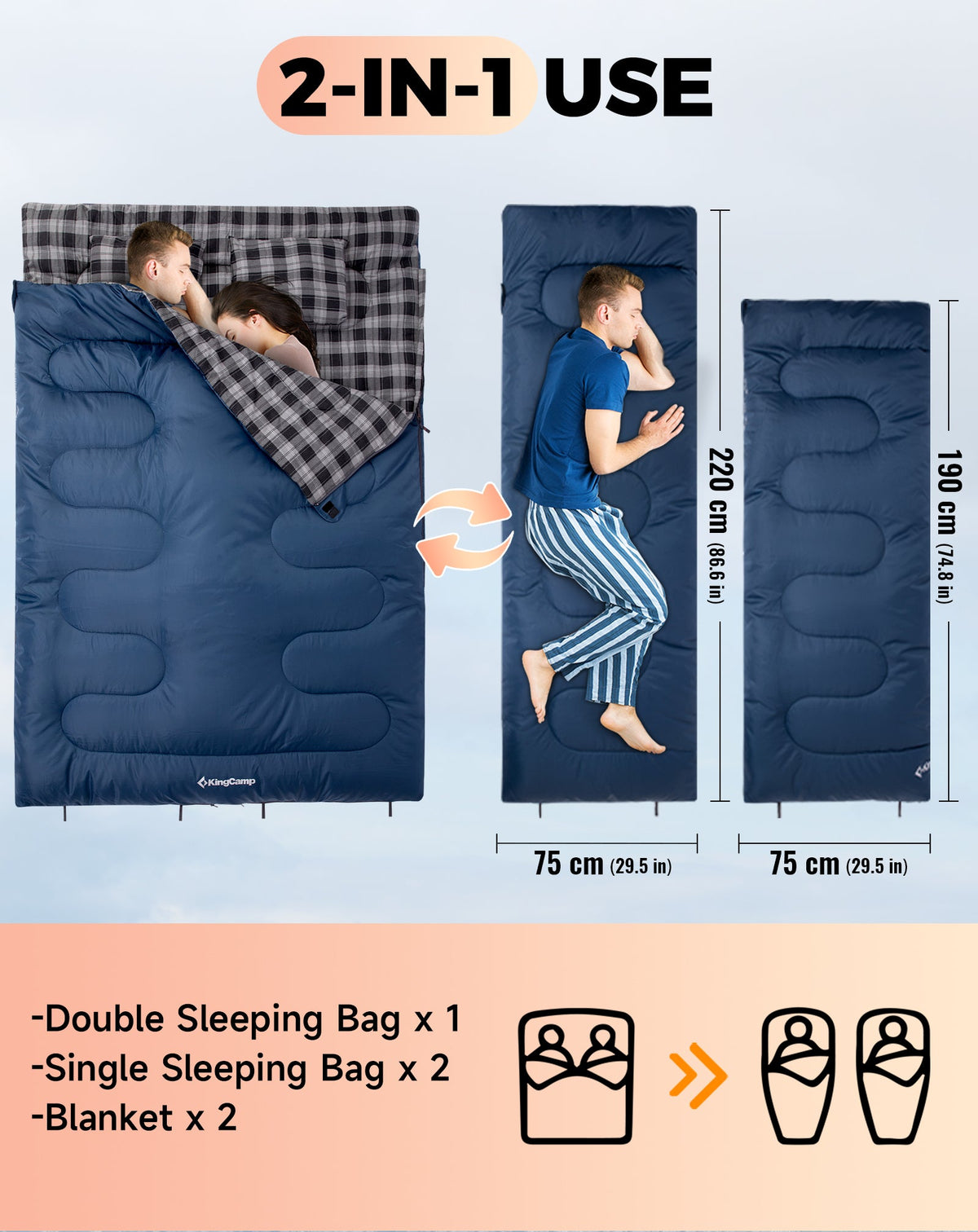 Double Sleeping Bag source view 59