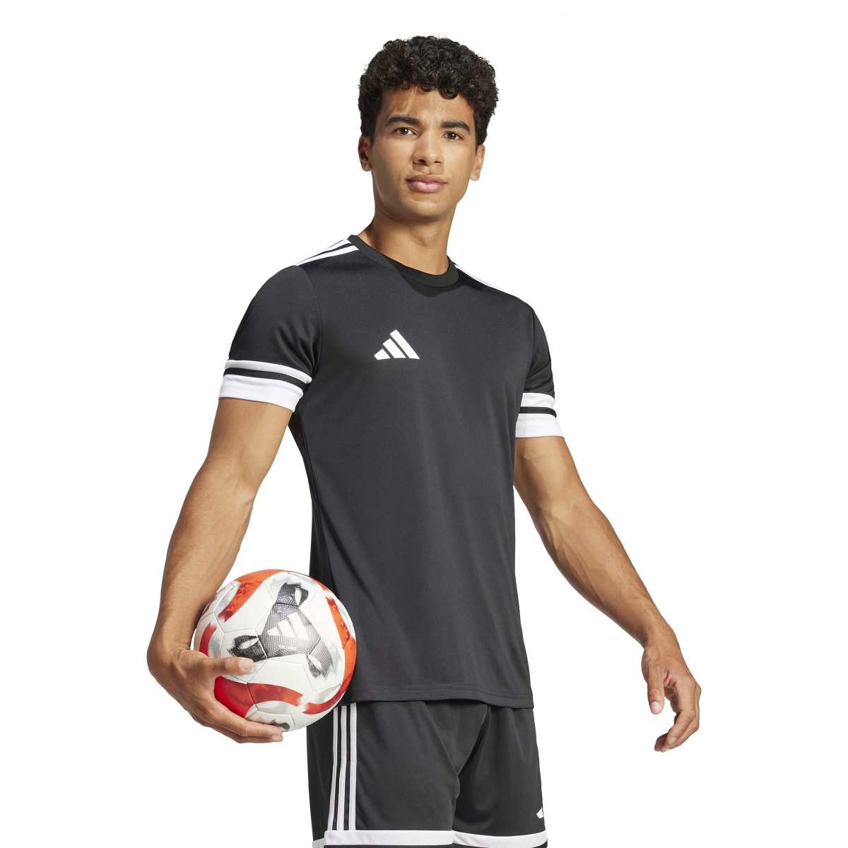 Men’s Soccer Jersey BLACK/WHITE / XS option