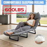 Upgraded version - with cushion - load-bearing capacity 600 pounds