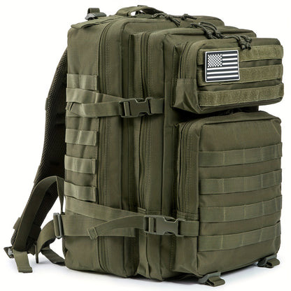 Tactical Backpack 45L – Military Rucksack for Men Women Hiking Camping Emergency 3-Day Bug Out Bag