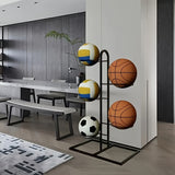 5-layer white basketball hoop