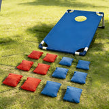 Blue Version (1 Artificial Jade Meter Hole Board + 12 Bean Bags)