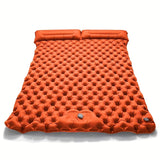 Double Orange Inflatable Sleeping Pad