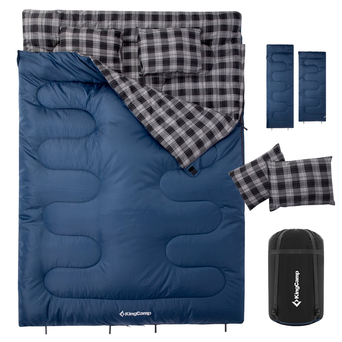 Double Sleeping Bag Navy option