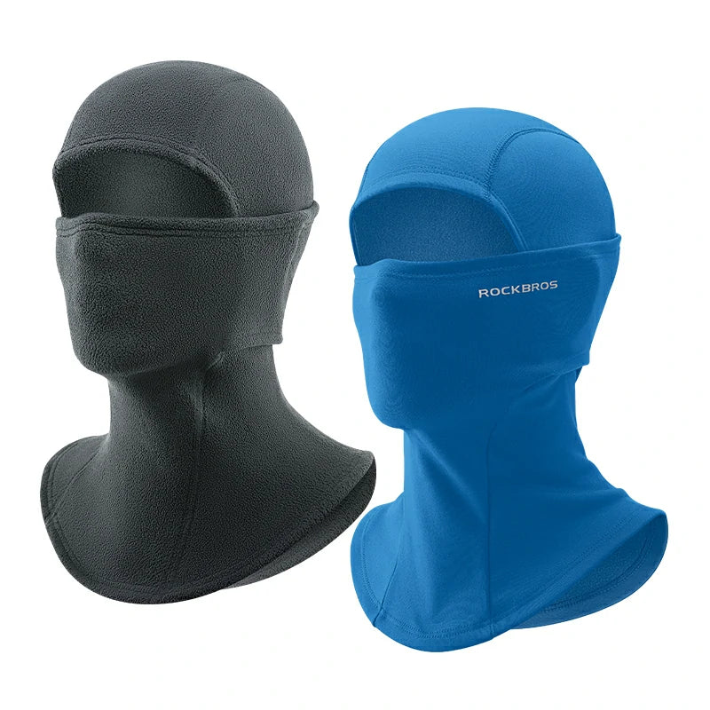 Balaclava Mask Blue / Thick-fleece-Deepgray2 option