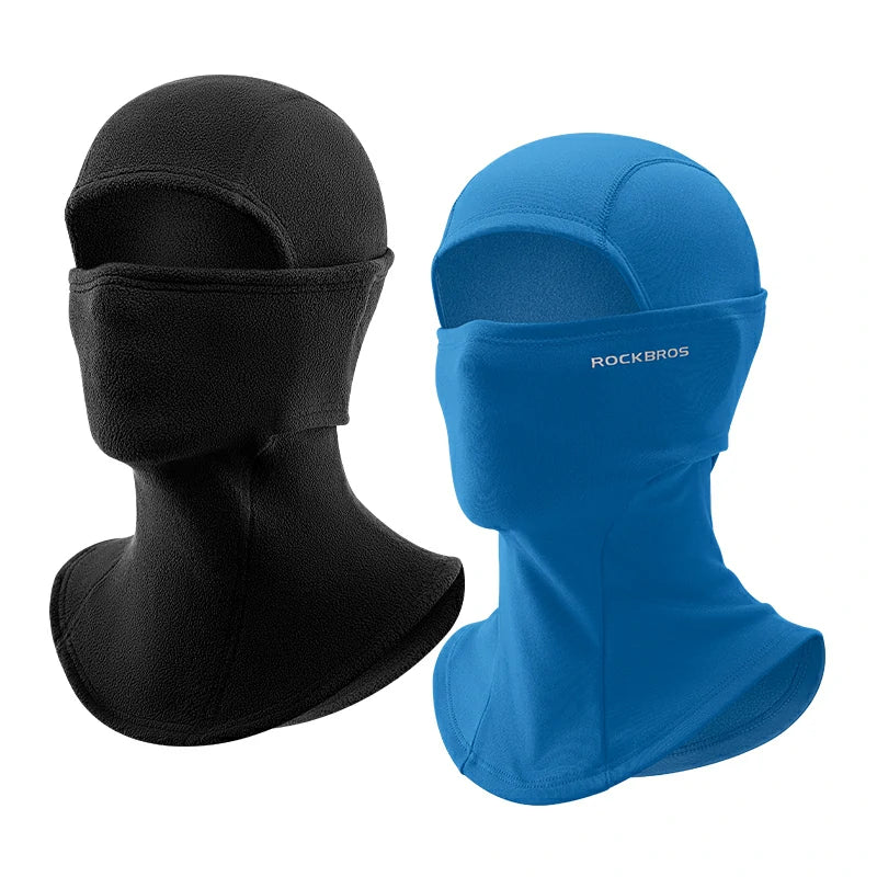 Balaclava Mask Blue / Thick-fleece-Black2 option