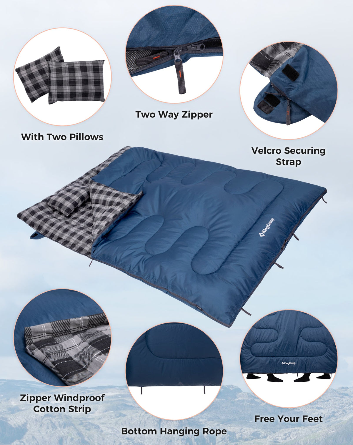 Double Sleeping Bag source view 63