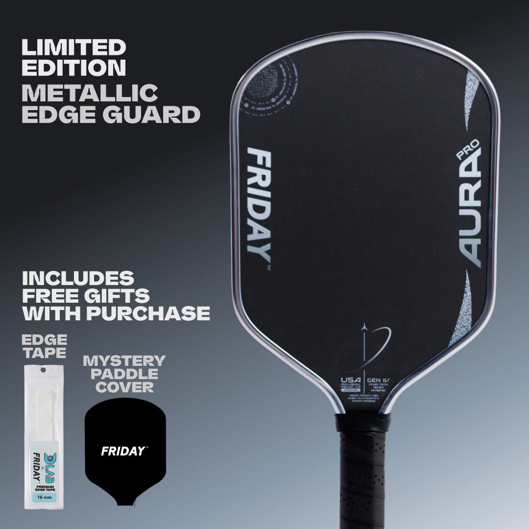 Pickleball Paddle Hybrid / Metallic Eclipse Kit option