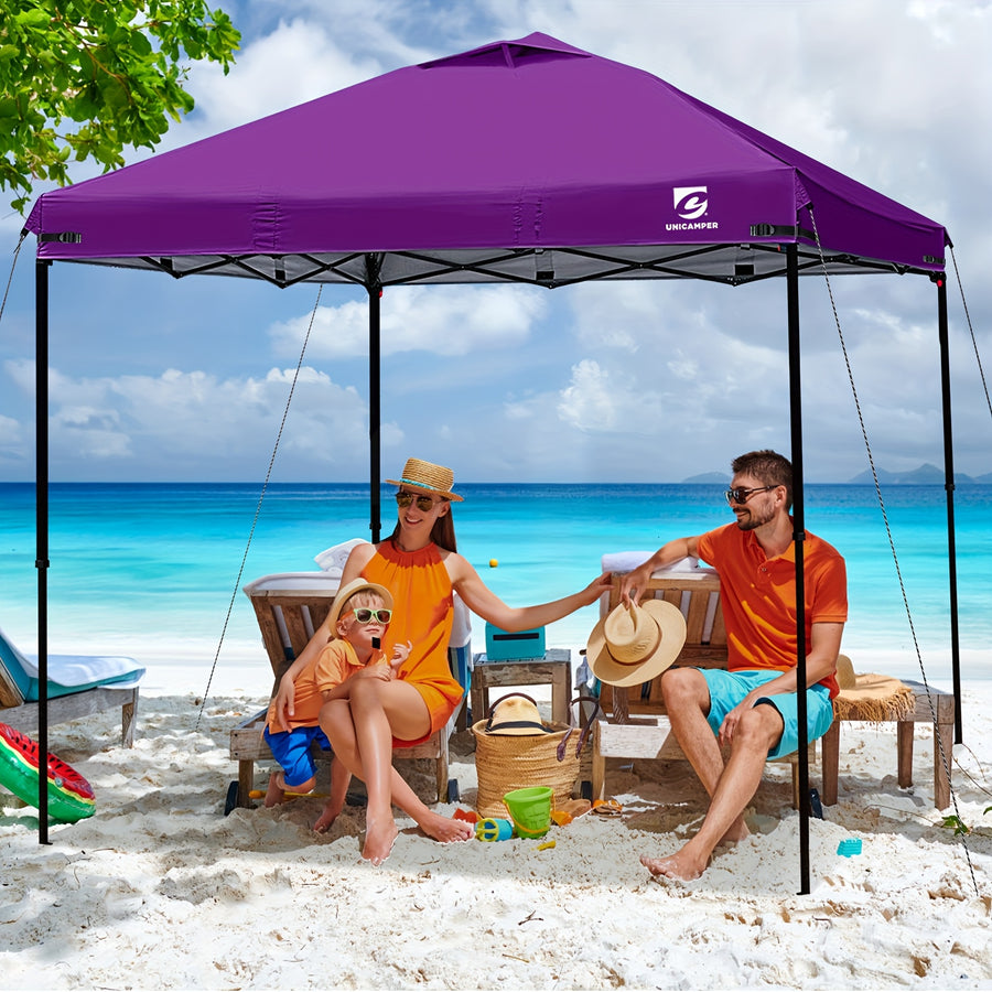 10x10 Canopy Replacement Top Cover for Straight Leg Tents – Ventilation Ports, Instant Shade, 11 Color Options – Waterproof Pop-Up Canopy Top for Camping, Outdoor Events & Backyard (Top Cover Only)