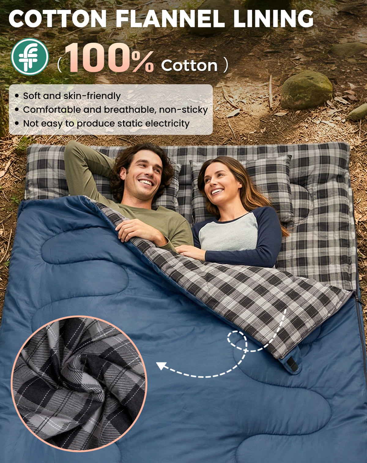 Double Sleeping Bag source view 65