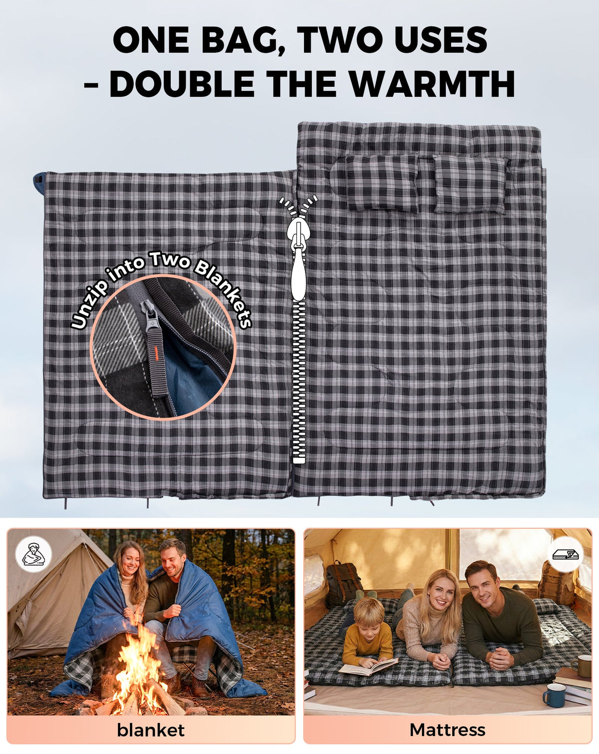 Double Sleeping Bag source view 66