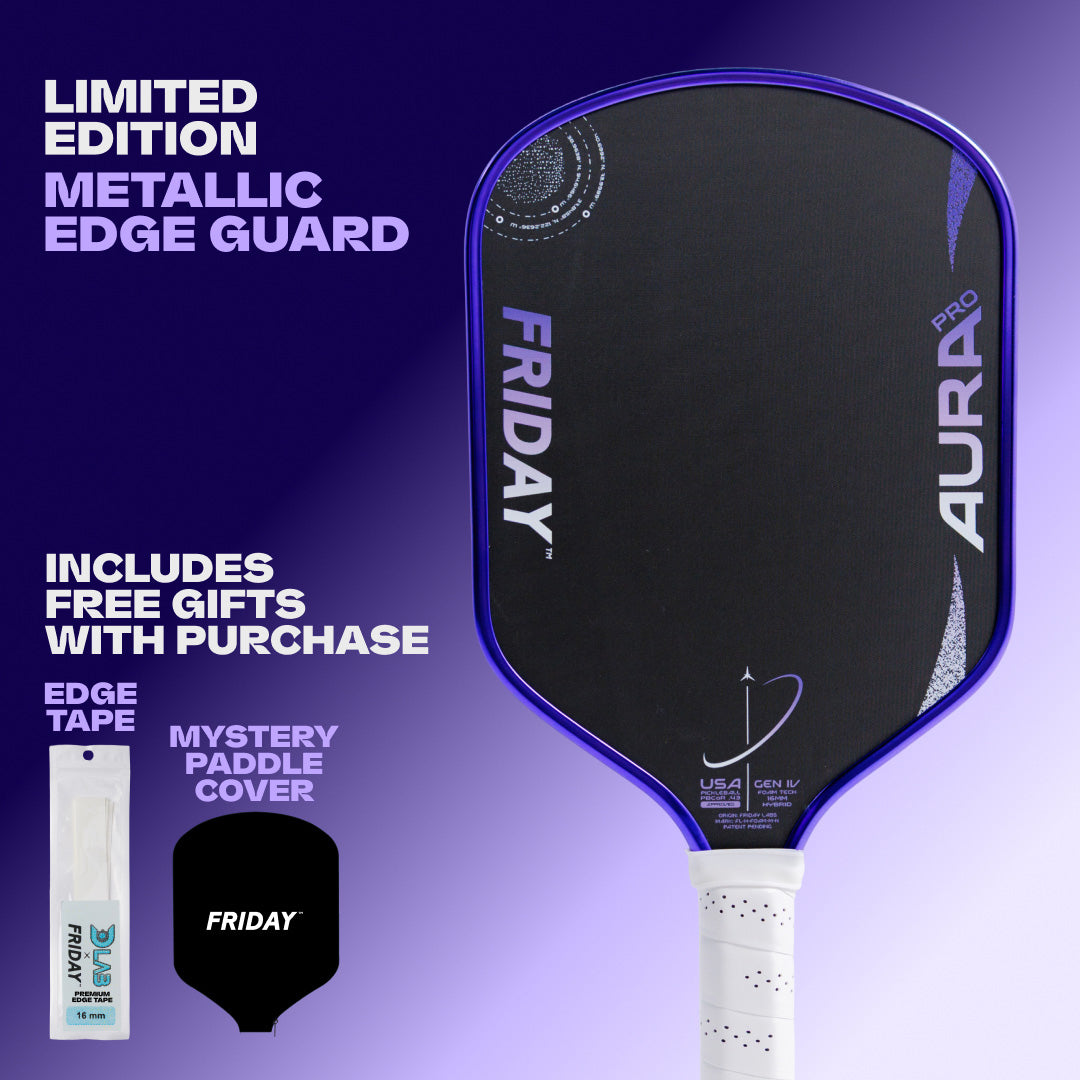 Pickleball Paddle Hybrid / Metallic Lunar Kit option