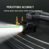 Aluminum green laser light