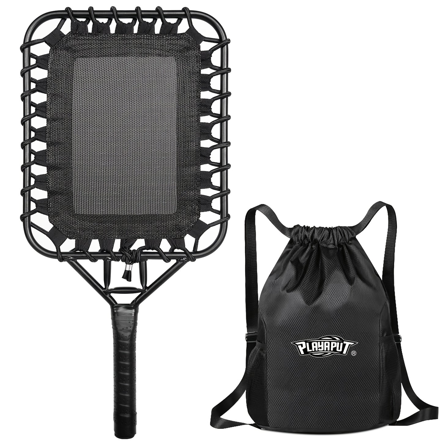Baseball Softball Fungo Bat Racket for Coaches & Parents – 15 oz Lightweight Practice Bat for Hitting Grounders, Fly Balls & Fielding Drills with Large Shoulder Bag Included