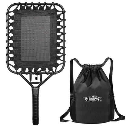 Baseball Softball Fungo Bat Racket for Coaches & Parents – 15 oz Lightweight Practice Bat for Hitting Grounders, Fly Balls & Fielding Drills with Large Shoulder Bag Included