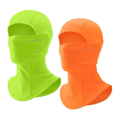 Balaclava Mask Green / Orange2 option