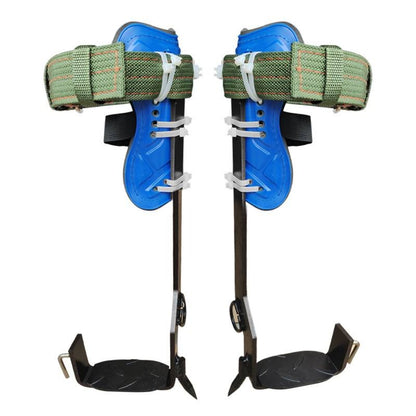Tree Climbing Spikes Gear Set with Ankle Straps Portable Climbing Tools for Tree Maintenance Fruit Harvesting Hunting Observation Outdoor Work
