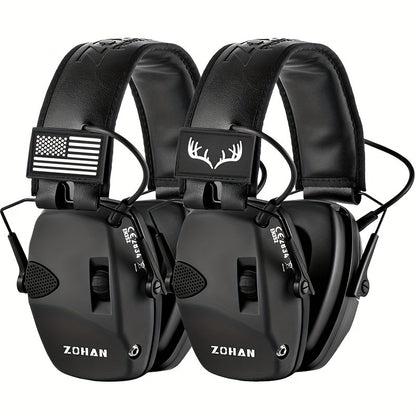 Electronic Shooting Earmuffs NRR 23dB – Sound Amplification
